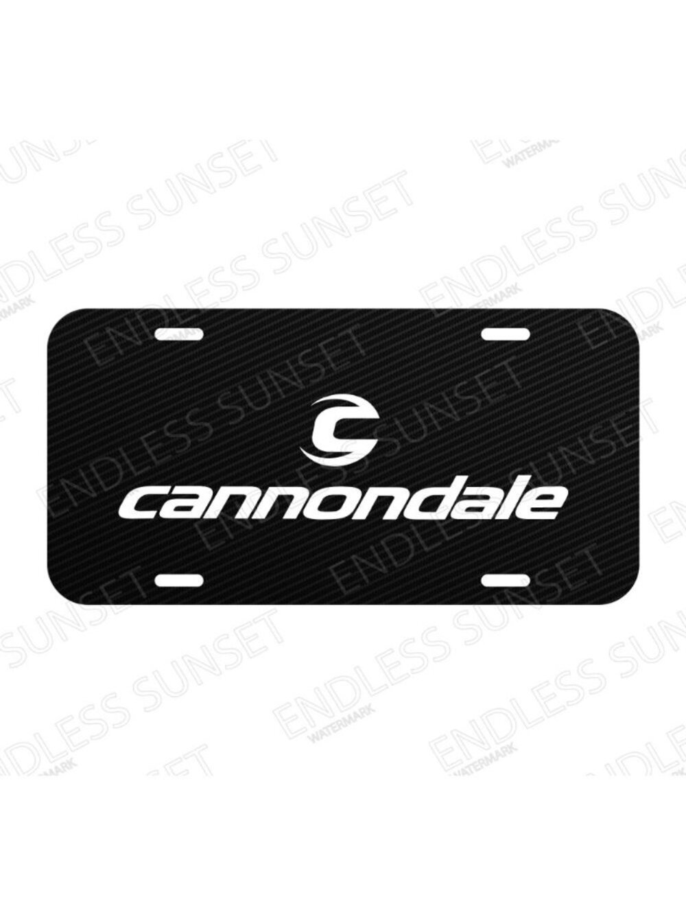 NEW Cannondale Bicycle Aluminum License Plate CAR SUV Truck